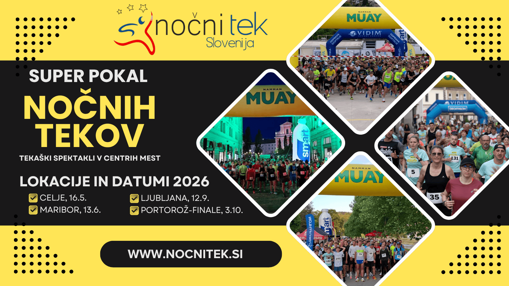 NOČNI TEK SLOVENIJA 2026